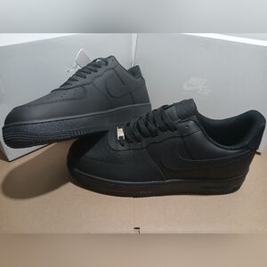 Air Force 1 Black Sneakers